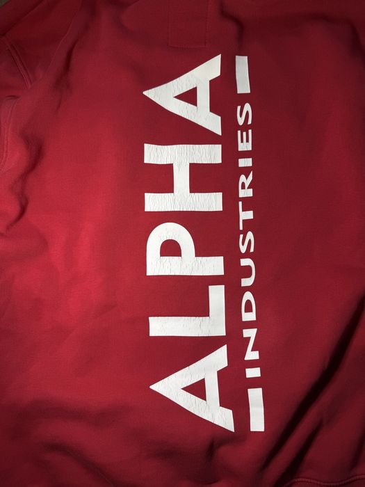 Худі Alpha  Industries кофта casuals альфа оригінал (XL-L)