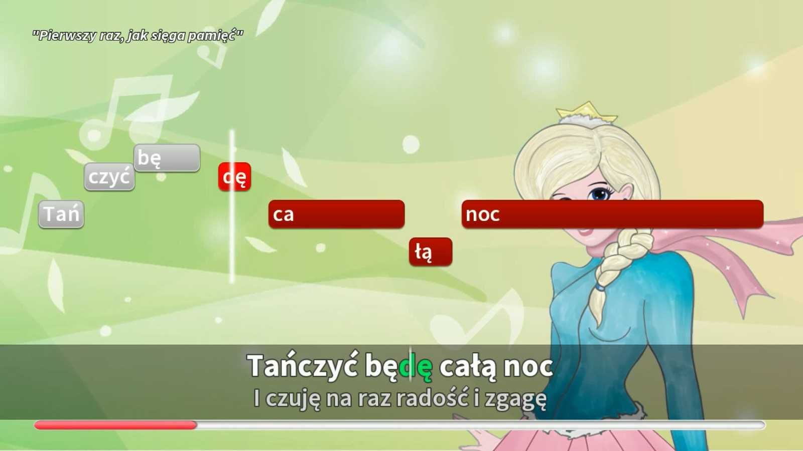 Bajkowe karaoke - piosenki z całej serii filmów pt. Kraina Lodu FROZEN