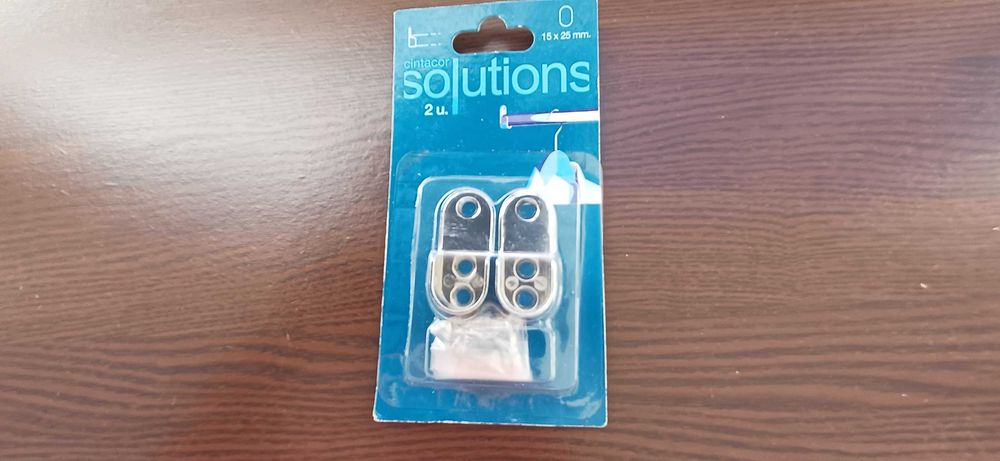 Kit 2 Suportes Laterais Cromado