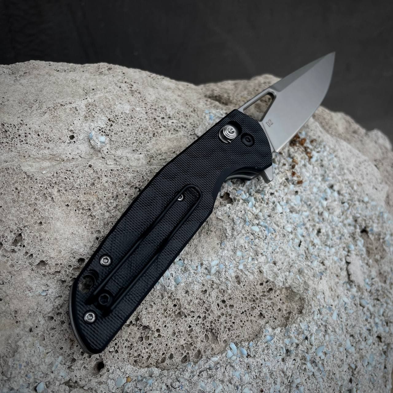 Ніж складний Magura J171 Black Stonewash