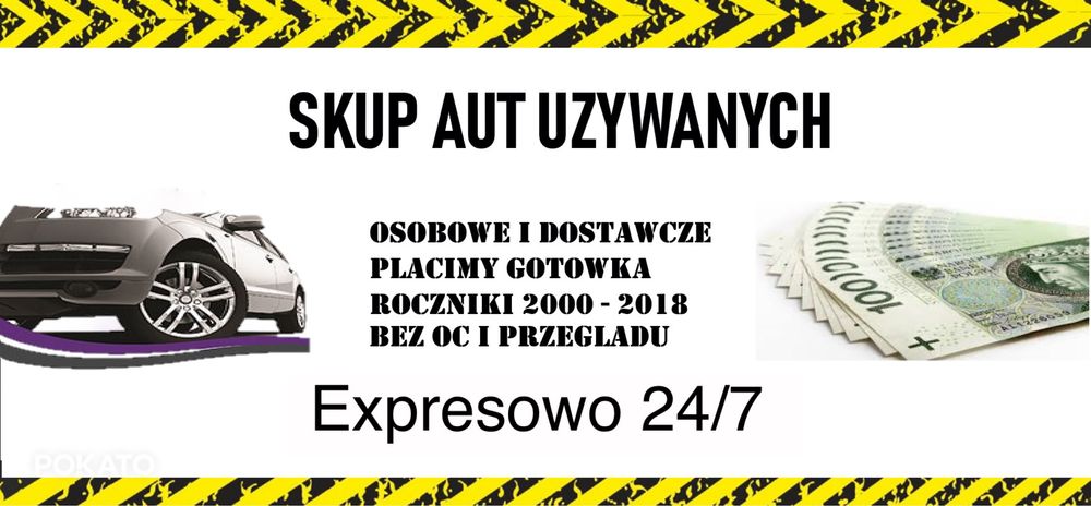 Skup Samochodów  Skup Aut za GOTOWKE 24/7 Zawiercie i okolice