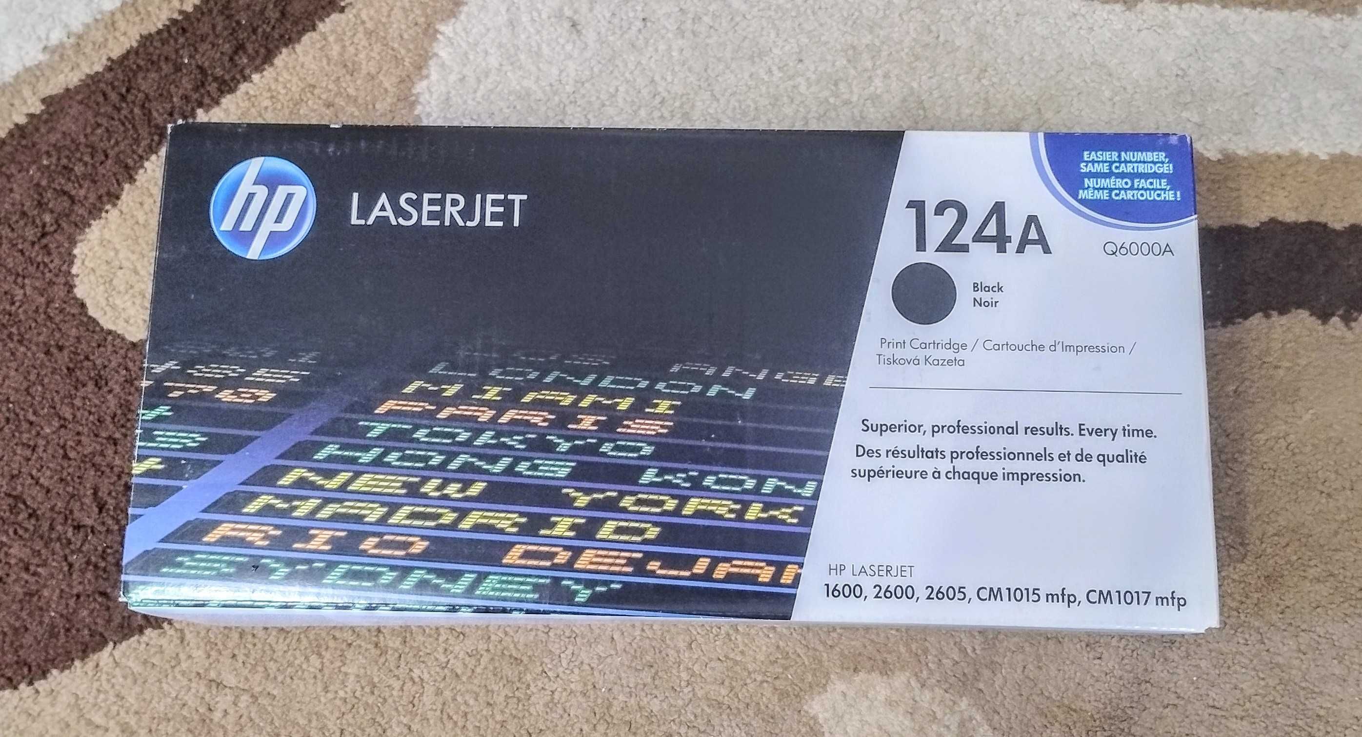 Toner HP 124A LaserJet Q6000A Black