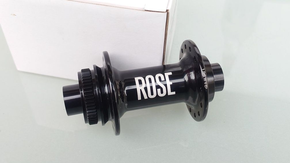 Nowa piasta przód, przednia Rose sztywna oś qr15, 15x100, 28h, dirt
