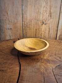 Miska miseczka drewniana dębowa dąb handmade rękodzieło boho