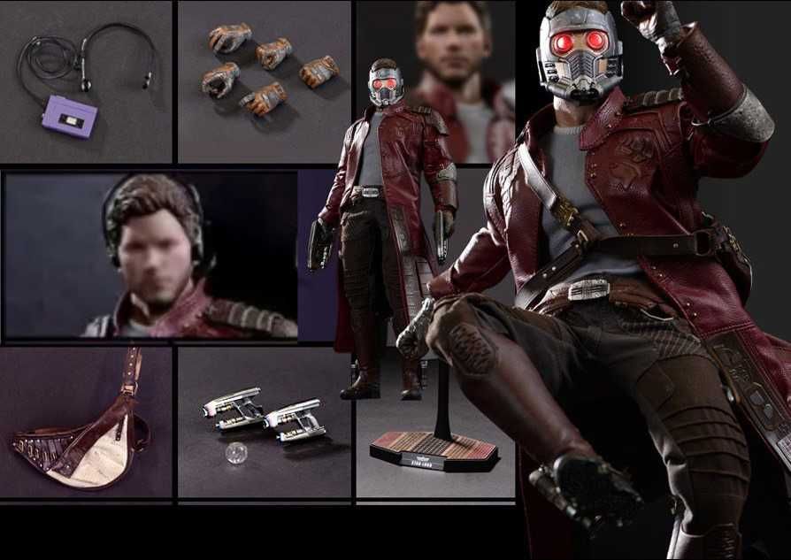 Фигурка Звездный Лорд Питер Квилл Hot Toys MMS255 Стар Лорд, Star Lord