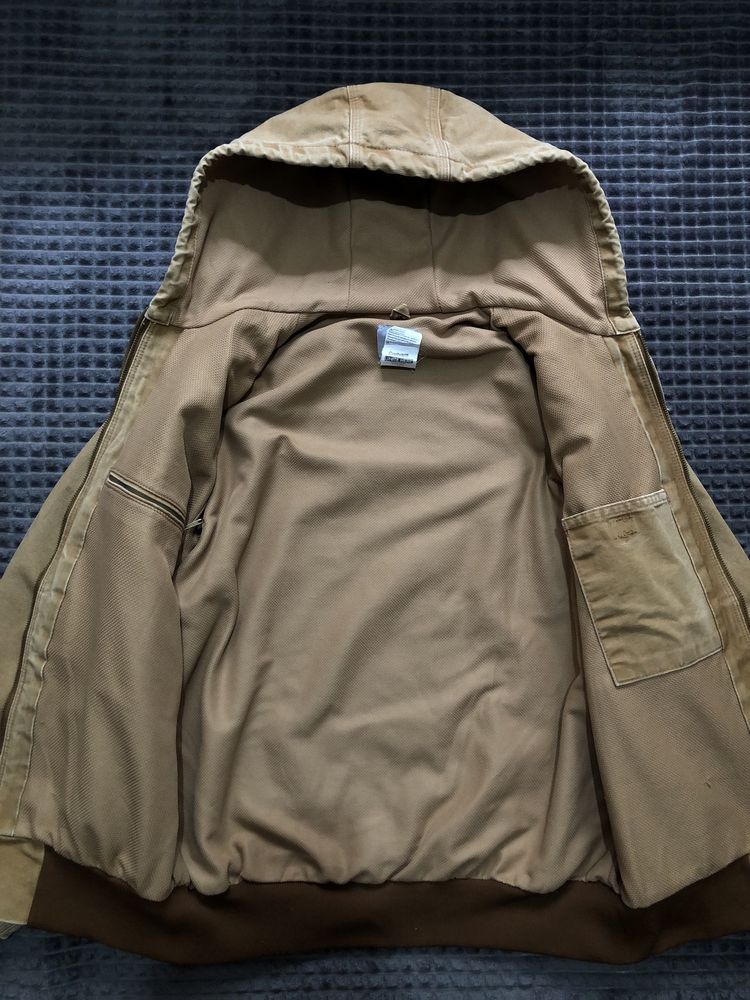 CARHARTT (M) “Camel” Active Jacket made in USA Duck мужская куртка