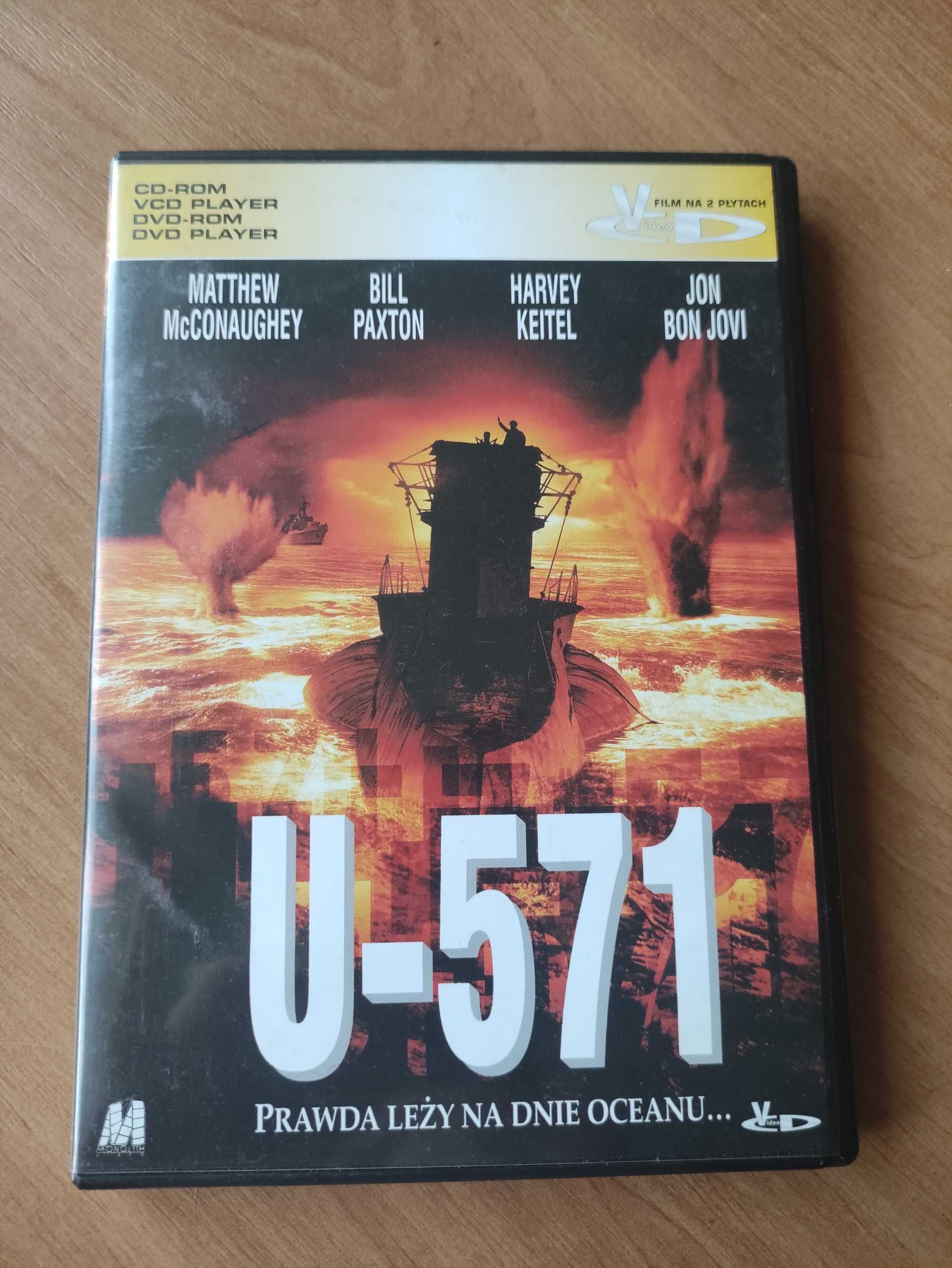 Płyta DVD,,U-571"