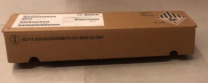 NOWA Bateria Bosch powertube 625 HOR EU POZIOMA Flex AKTUALNE