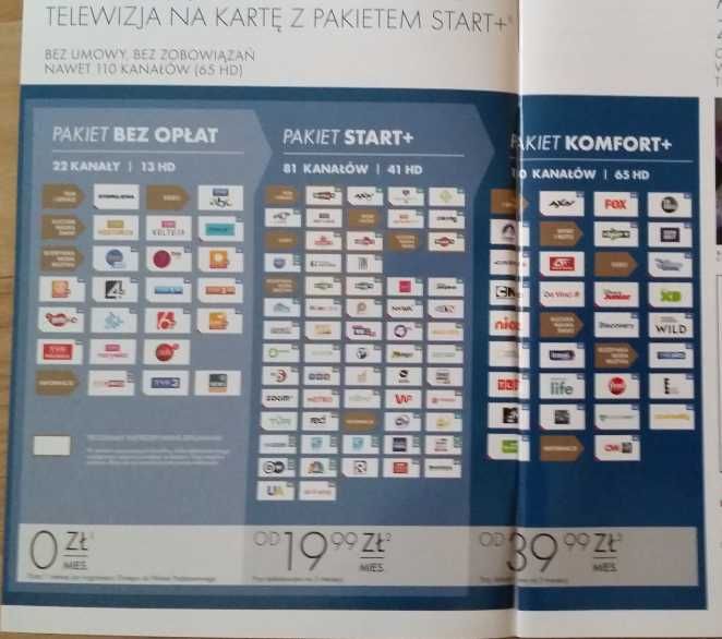 Karta T_N_K HD doładowania do 27.11.2025r. w PrePaid pakiet START+