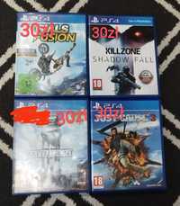 Ps4 trials fusion,killzone shadow fall,battlefront,just cause 3