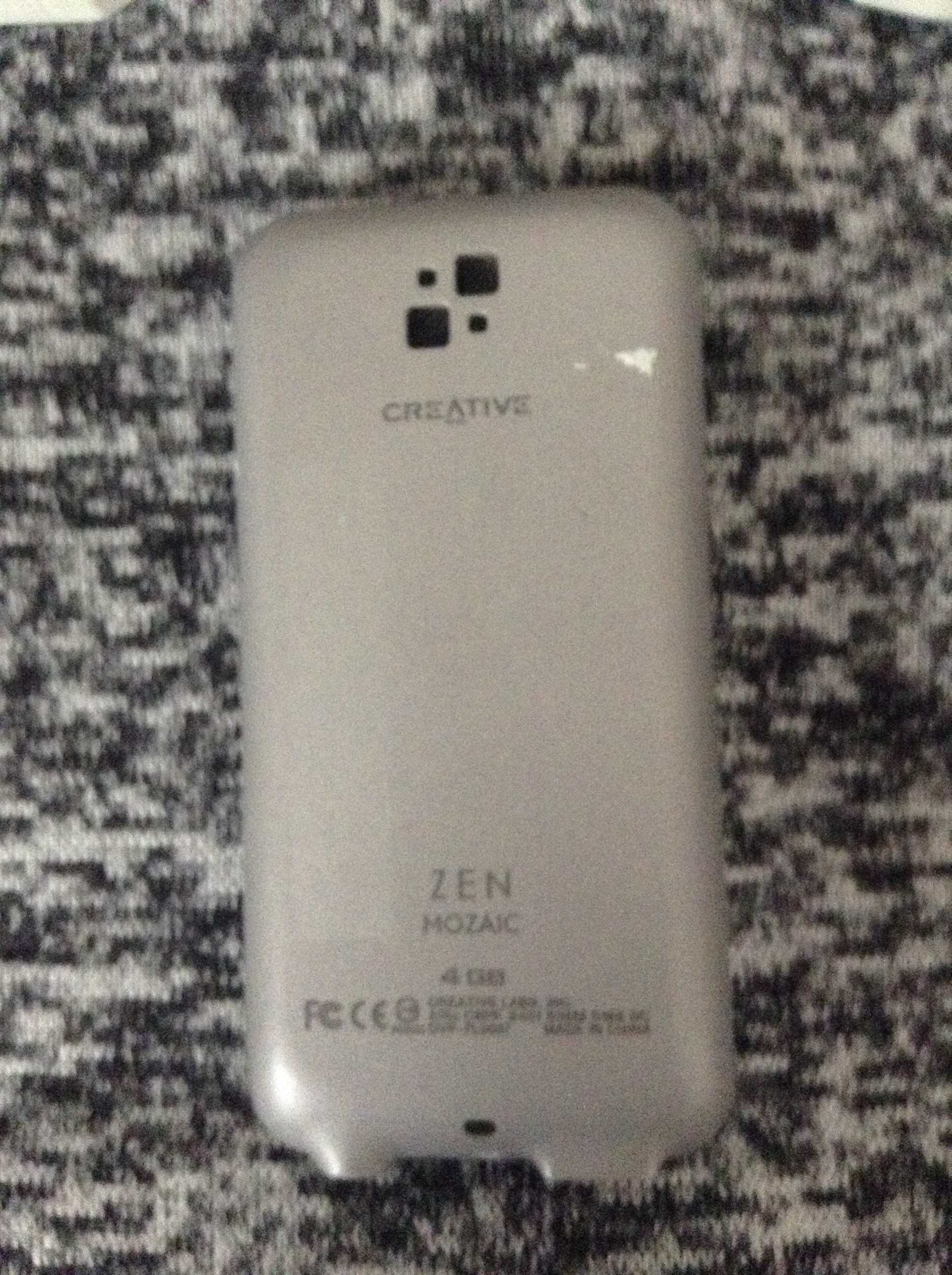 Leitor MP3 Creative Zen Mozaic 4Gb