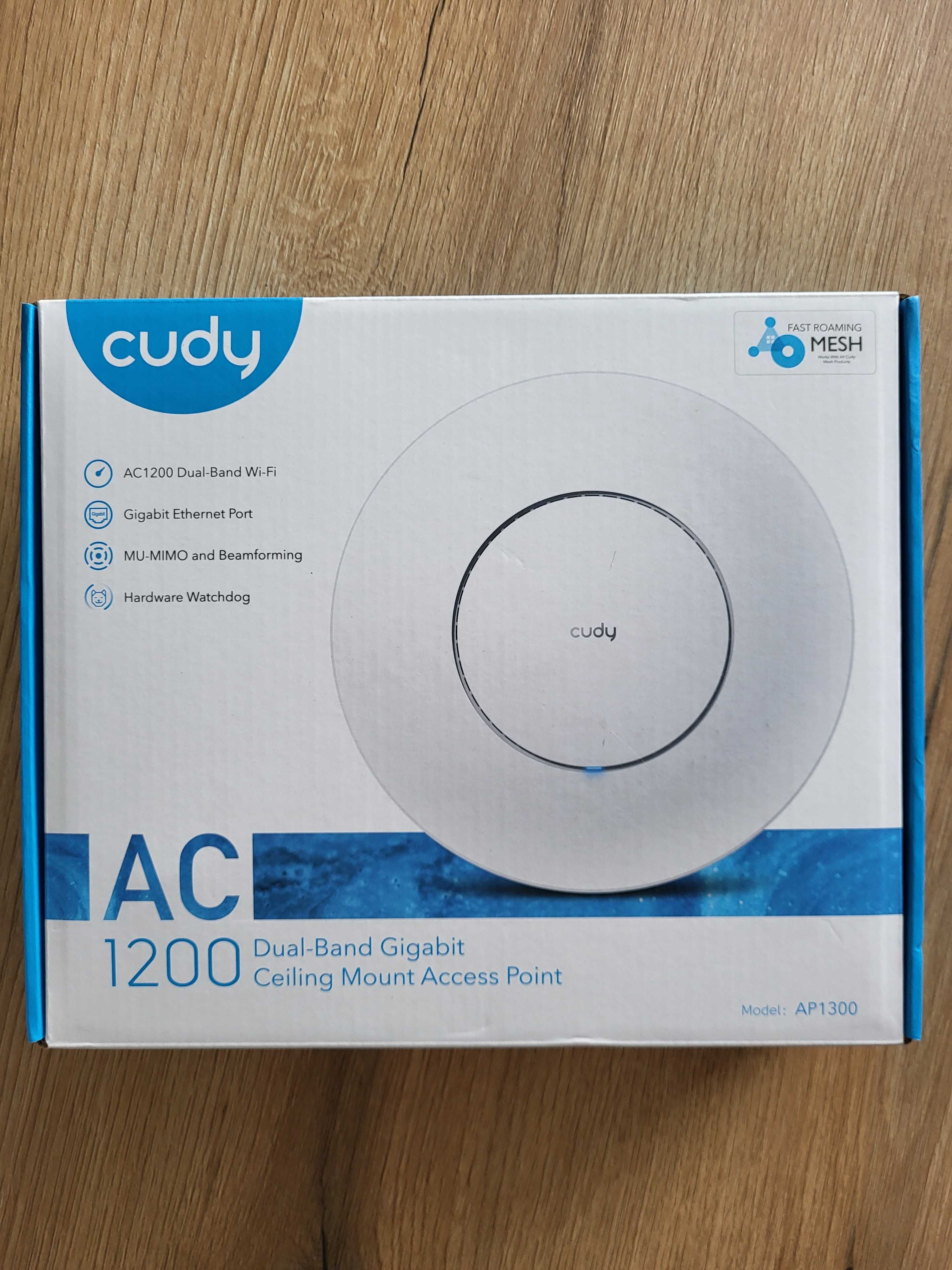 Cudy AP1300 – AP / router + injector PoE, stan idealny, obsługa Mesh