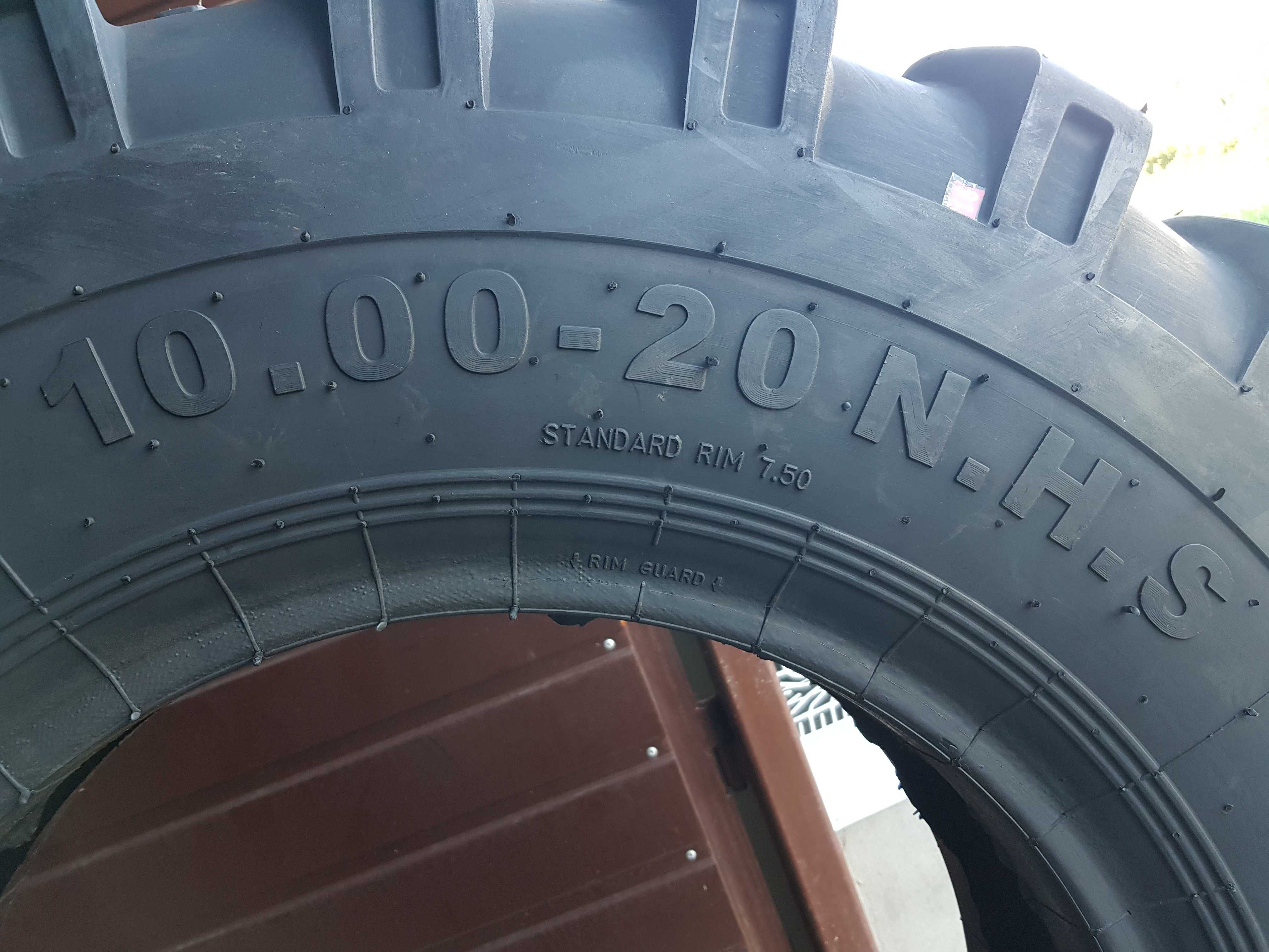 NOWE-MOCNE opony 10.00-20 Satoya 16PR - 6085kg udźwigu - cena BRUTTO
