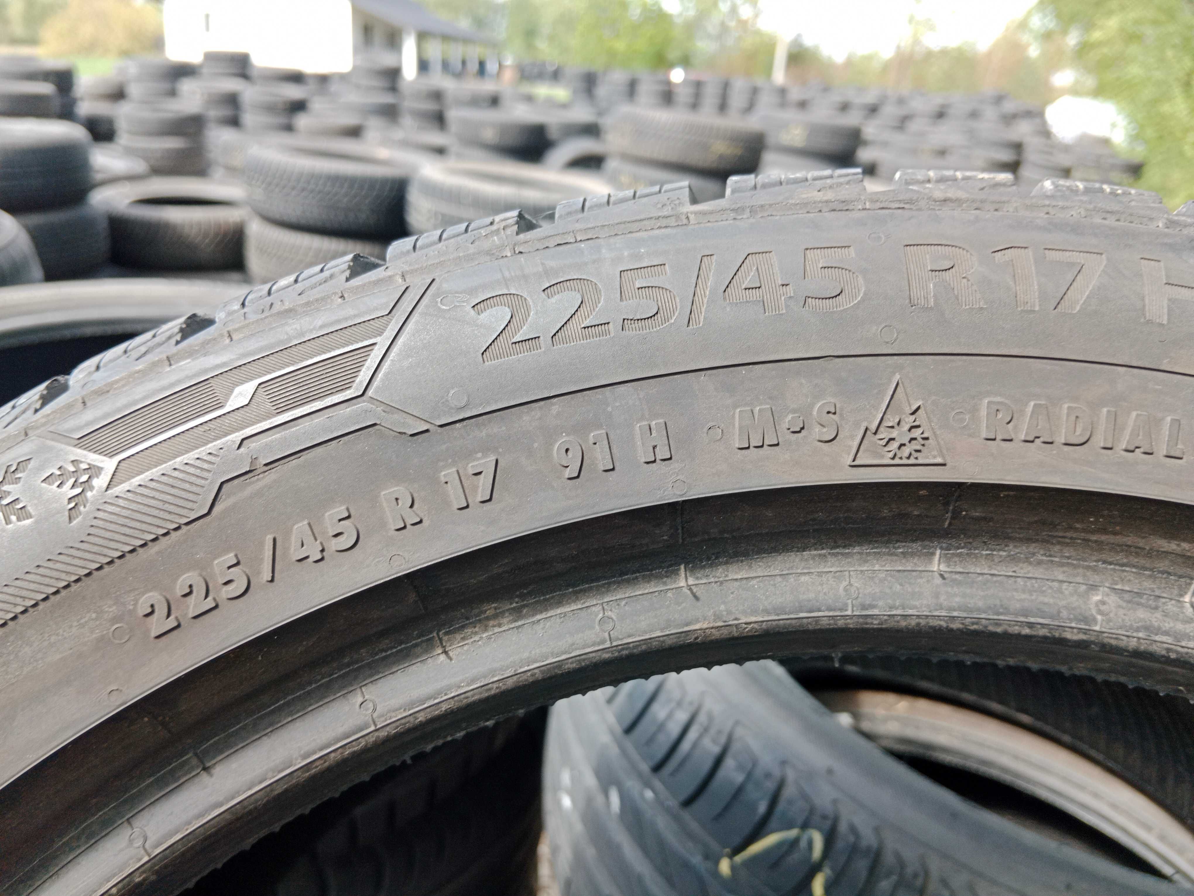 Opona używana 225/45R17 Barum Polaris 5 1szt.