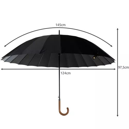 Parasol Rządowy Duży XL 24 Druty Elegancki Exclusiv Parasolka Premium