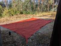 Shade sail sunshade / Garden canopy 5x7m