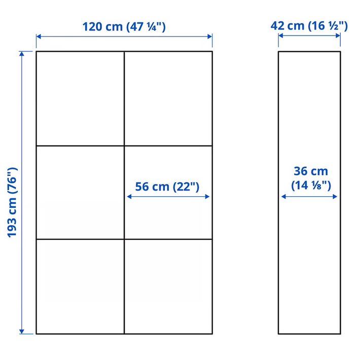 Móvel Besta IKEA (comb com portas)