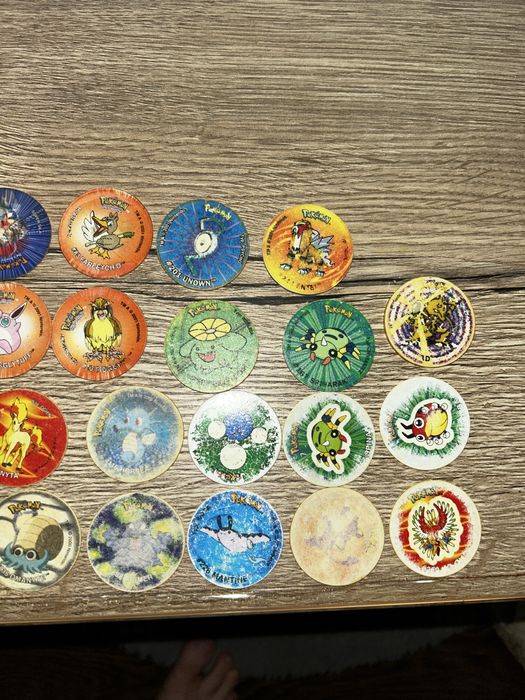 Pokemon tazo kilka sztuk