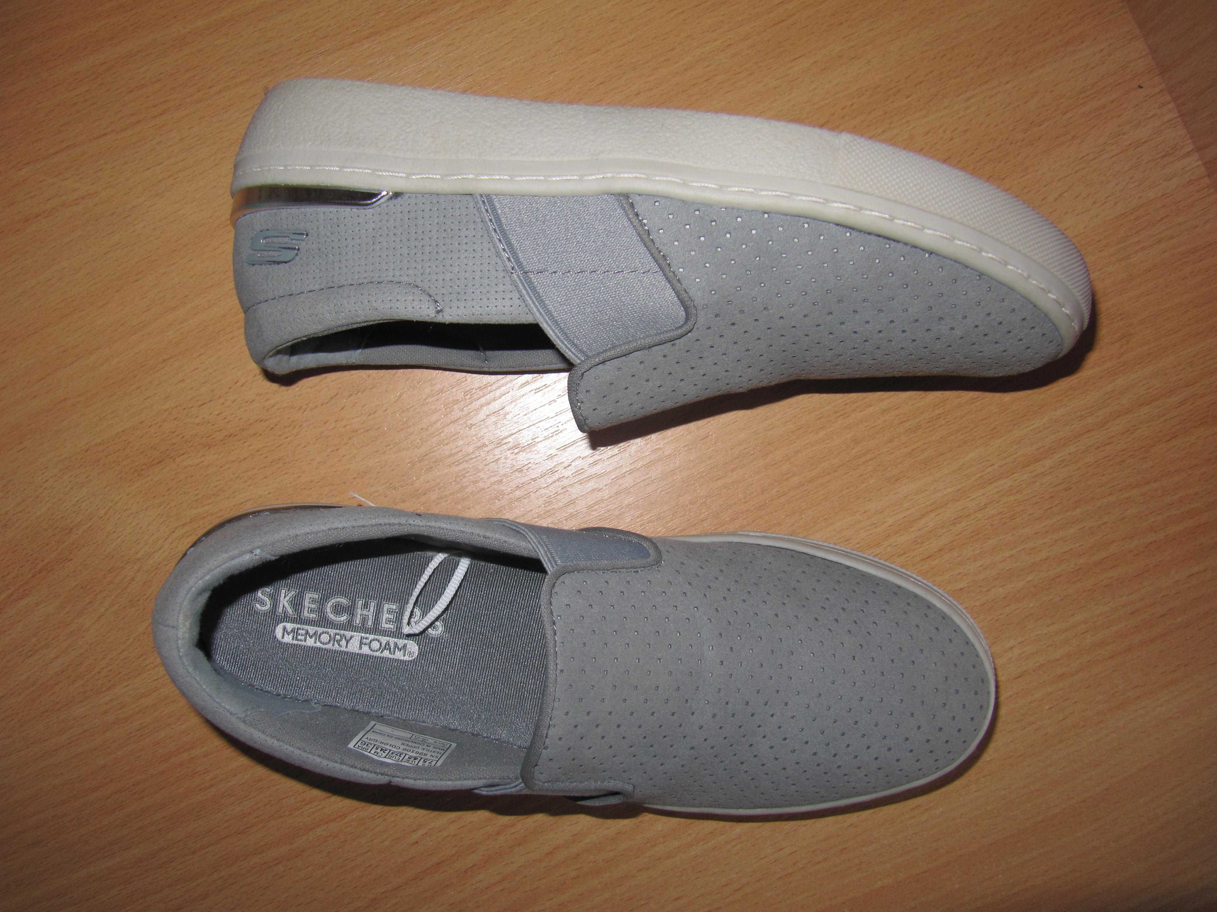 Мокасины слипоны skechers скечерс