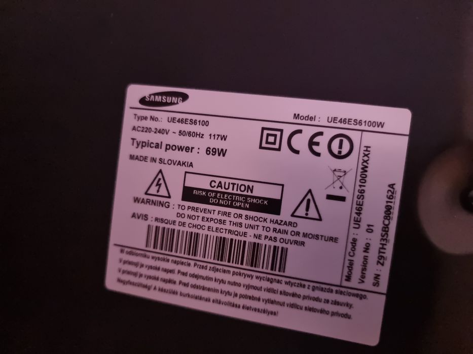 Telewizor 46 cali Samsung UE46ES6100W