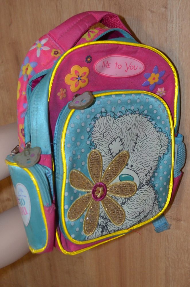 Яркий фирменный портфель для первоклашки+сумочка Тедди