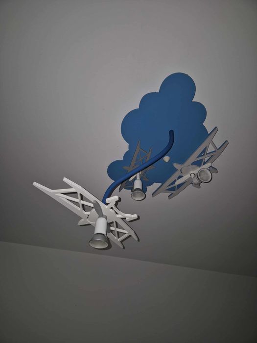 Lampa sufitowa Samoloty