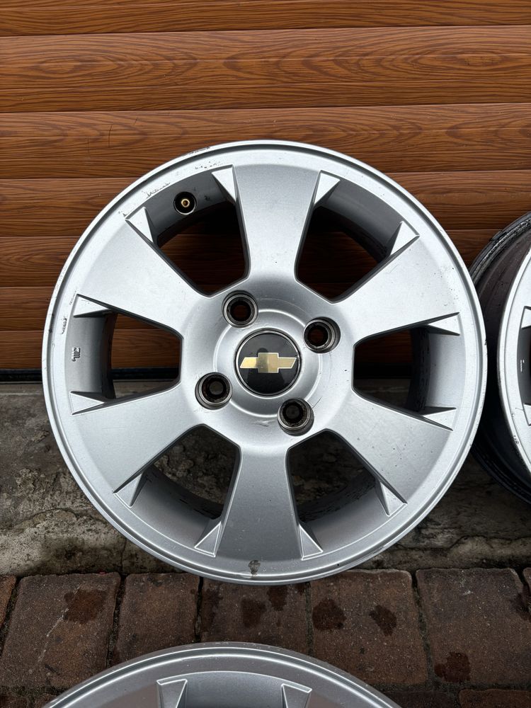 Komplet felg aluminiowych Chevrolet 4x114.3 15' wysyłka!