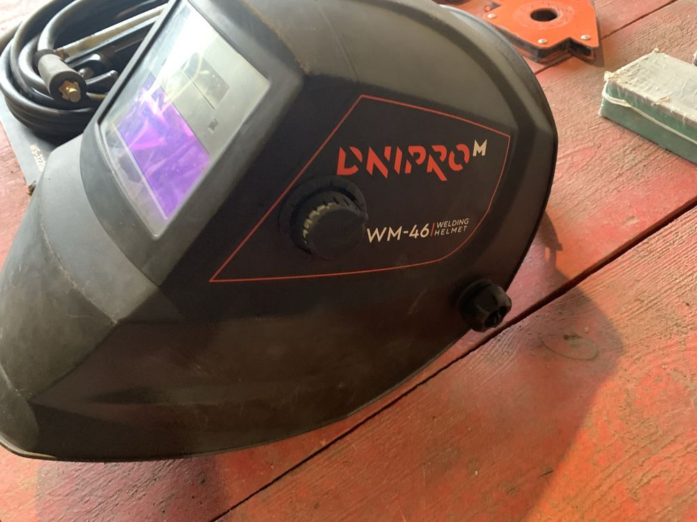 Сварочный аппарат DniproM sab-15dfb, сварочная маска, краги, магниты