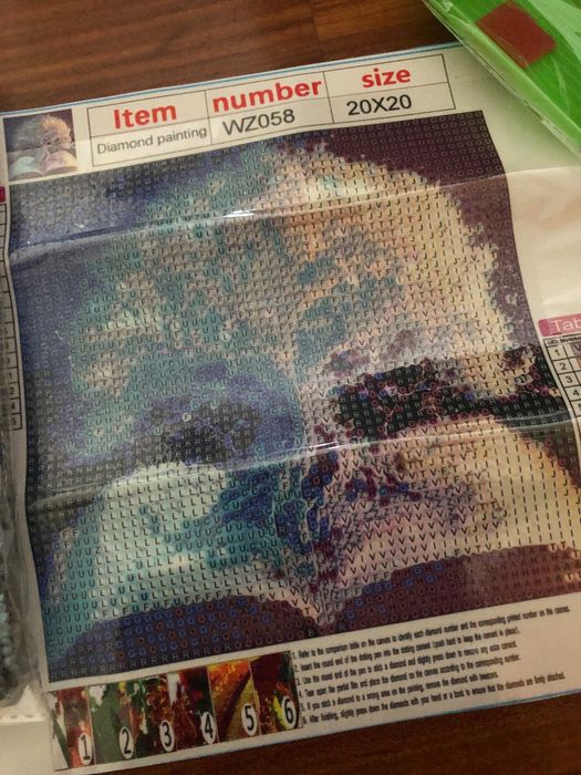 Kit diamond painting novo