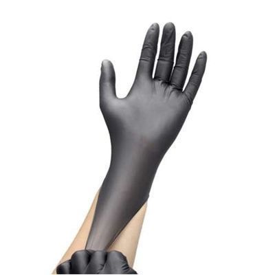 Rękawice Nitrylowe Xl 100Szt Czarne