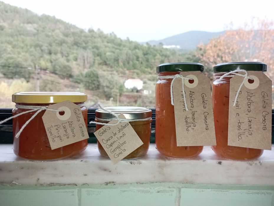 Geleia Caseira da Aldeia Abóbora, Laranja e Tomilho