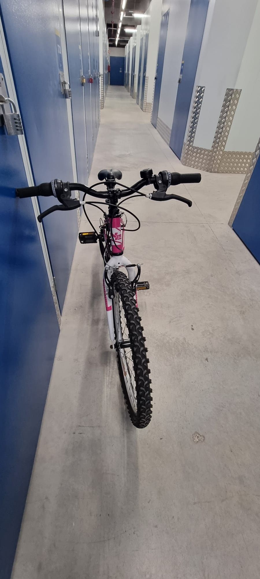 Bicicleta Criança Neon Rosa