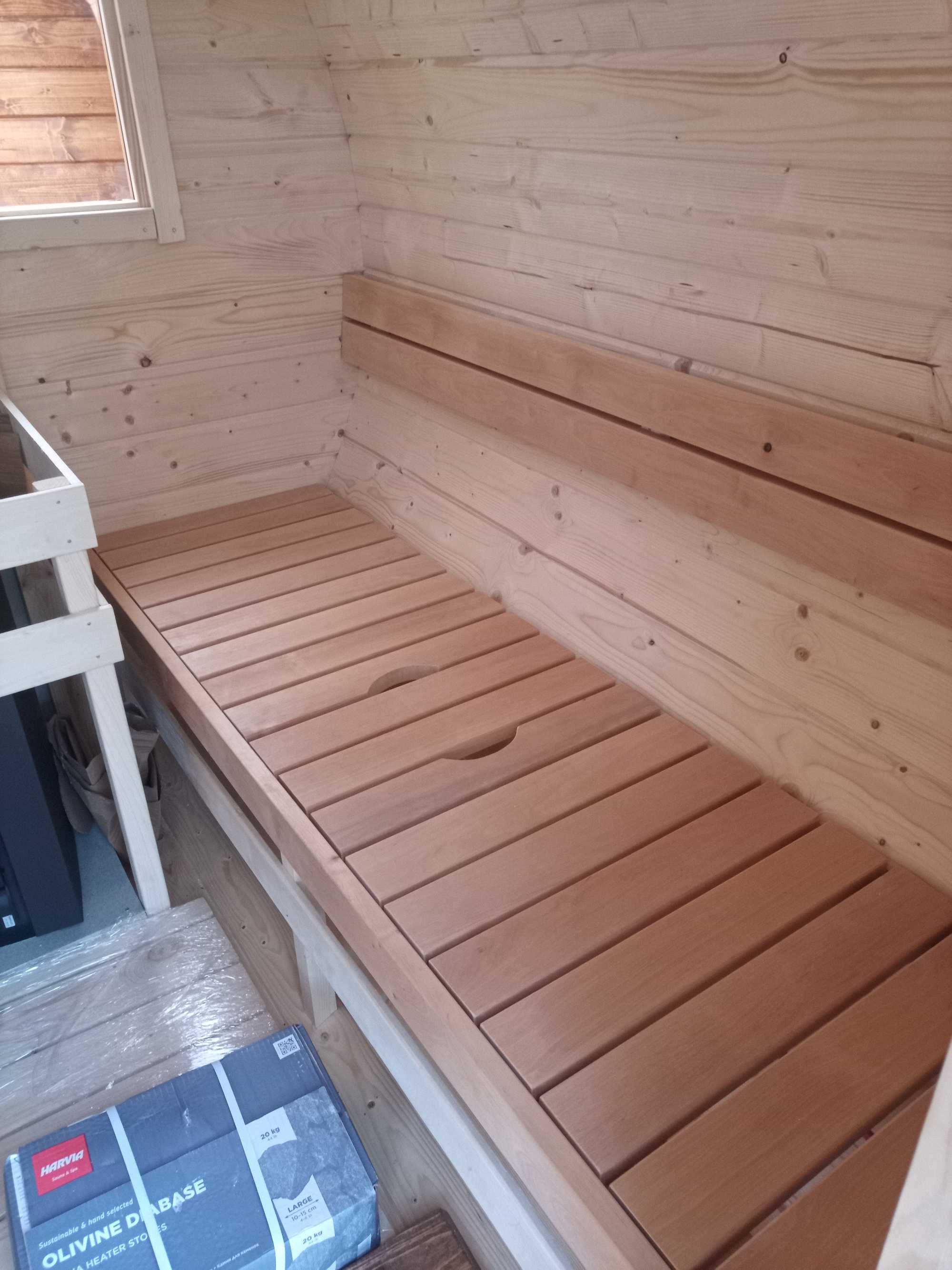 Sauna,piec harvia,gotowa do użytku