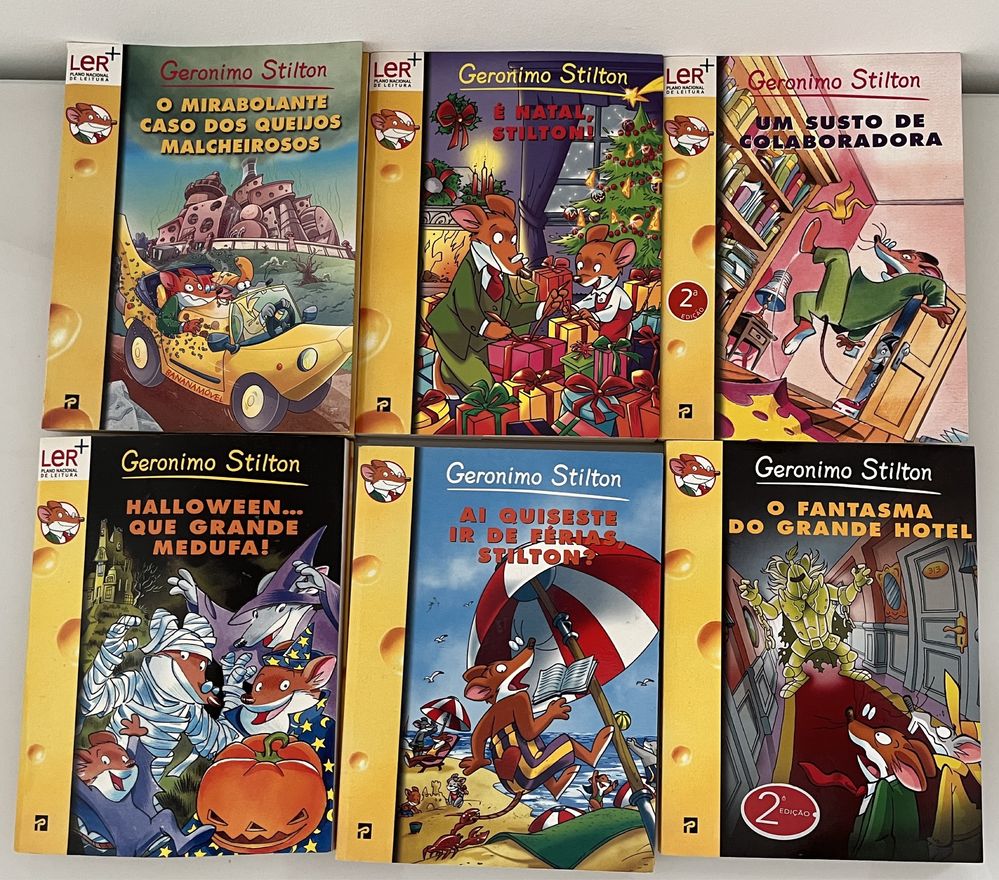 Livros Gerónimo Stilton