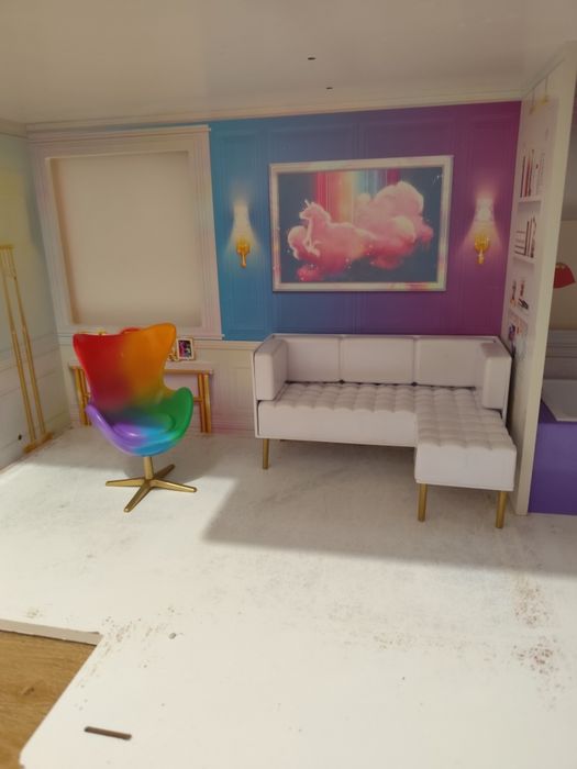Domek drewniany dla lalek Rainbow High Rainbowhigh barbie