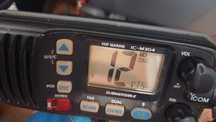 Radiotelefon wodoodporny vhf iCom radio morskie distress uhf ic-m304