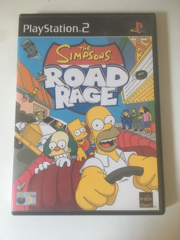 PS2 - The Simpsons Road Rage