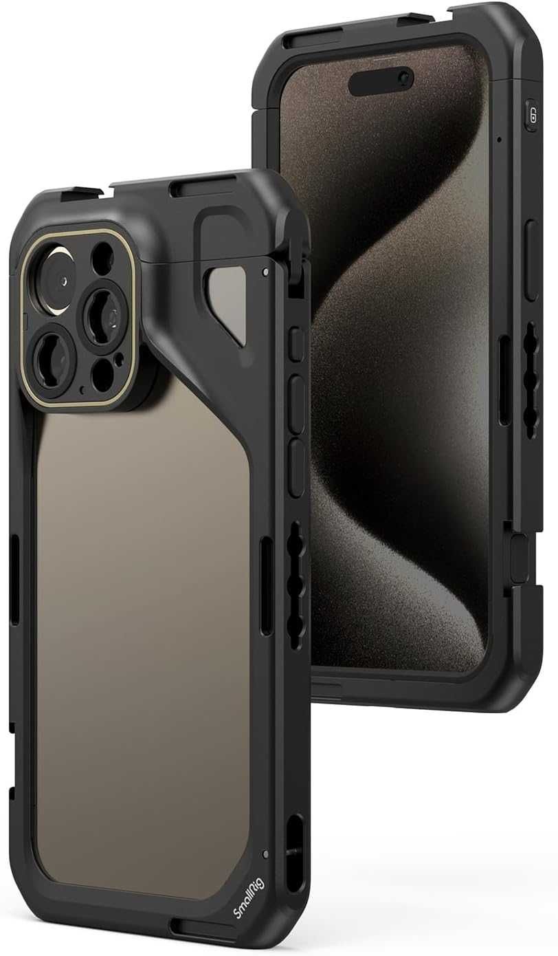 SmallRig Mobile Video Cage (iPhone 15 Pro Max) - SELADA