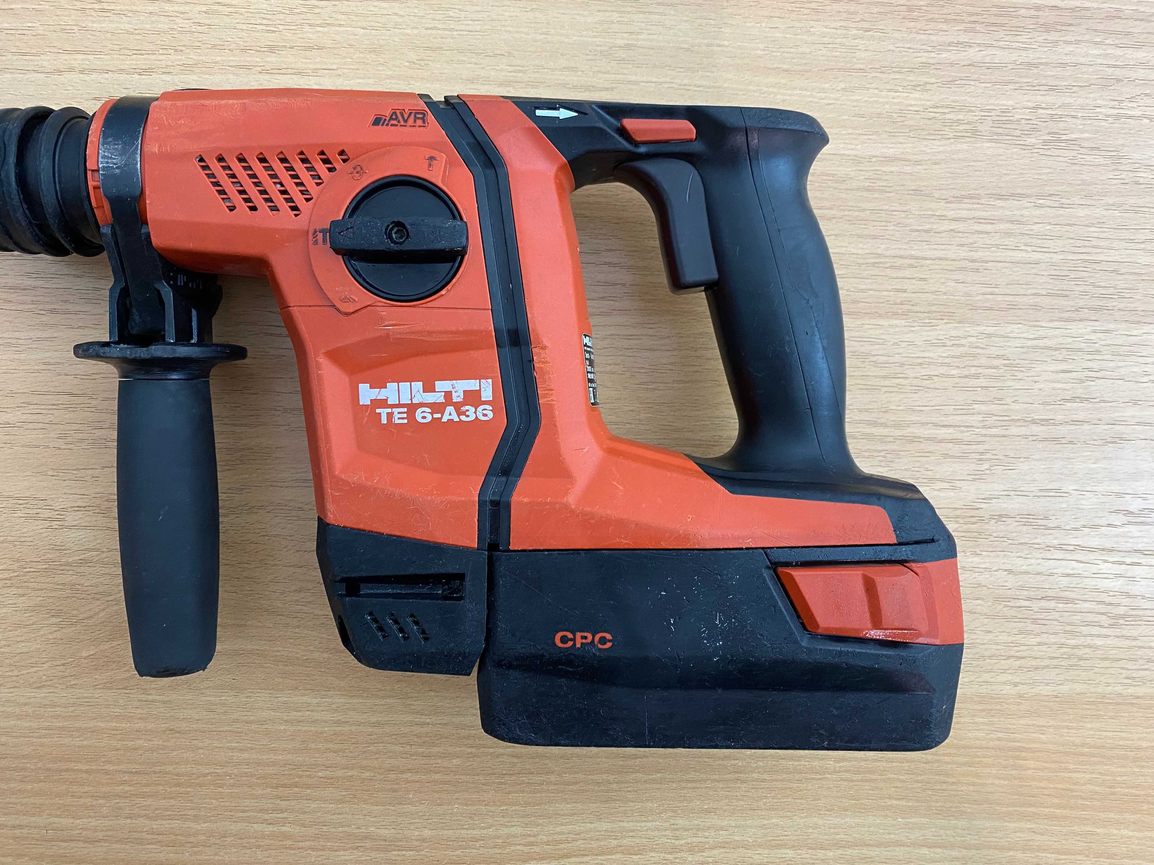 Młotowiertarka HILTI TE 6-A36 z 04.2022 + bateria B36/5.2Ah Li-Ion