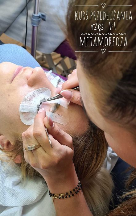 Kurs przedłużania rzęs 1:1