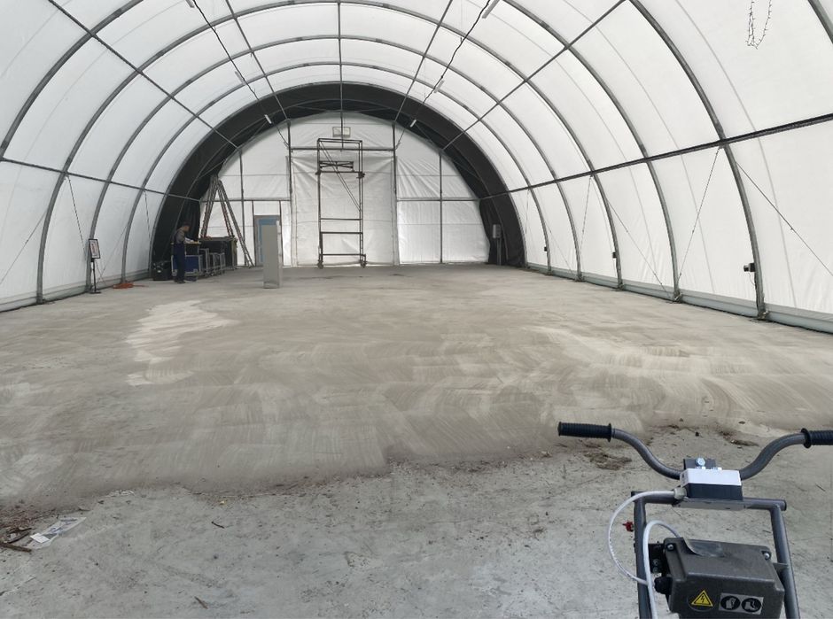 Шліфування та укріплення бетонної підлоги