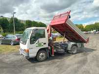 Isuzu NPR P35 2,8 wywrot 3-stronny HDS UDT Ważny DMC 3500 KAT.B