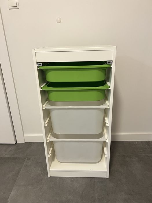 Ikea Trofast regal z pojemnikami bardzo dobry stan