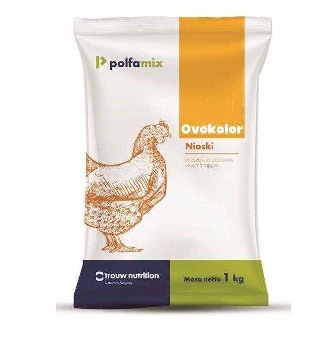 Polfamix Ovocolor 1 kg dla niosek na kolor żółtka