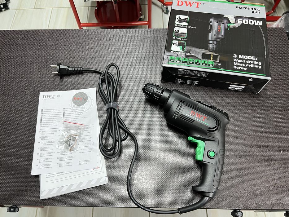 Безударная дрель DWT BMP06-10 C На 600 Вт