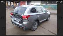 Заднее стекло на mitsubishi outlander 2015-2024