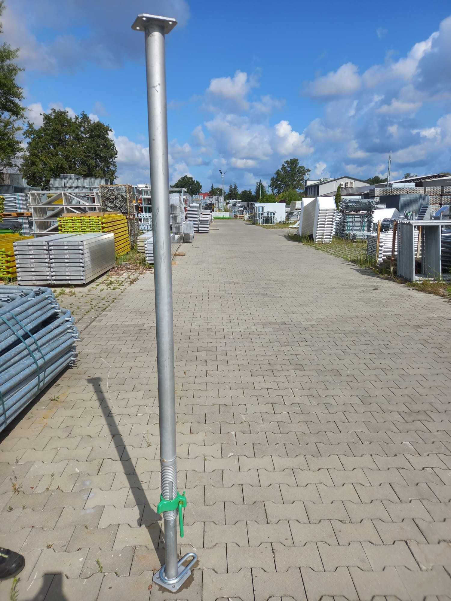Nowe podpory / stemple budowlane ocynkowane 20 KN, długość 3,50 m
