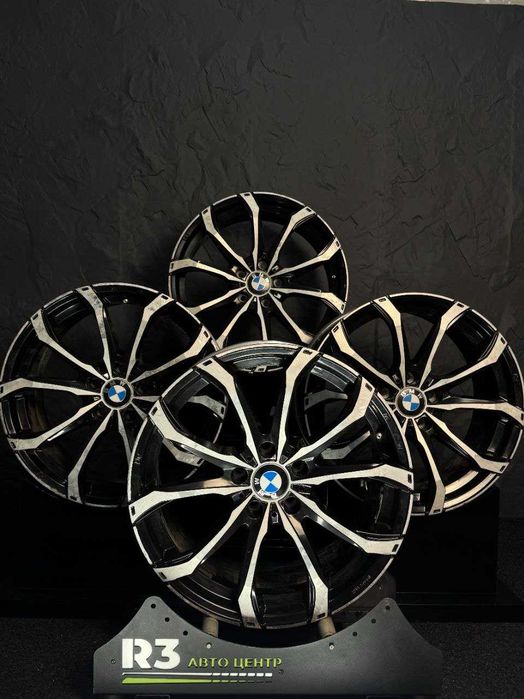 бу диски 5x120 R19 9.0j et48 dia74.1 BMW VB9 титани диски з проточкою