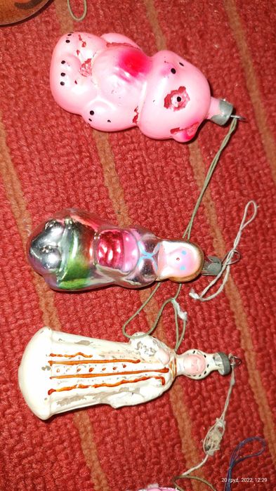Елочные новогодние игрушки из СССР