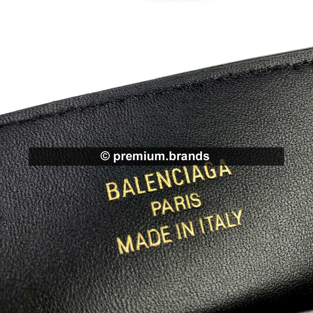 Torba Balenciaga Bel Air Medium czarna skóra naturalna